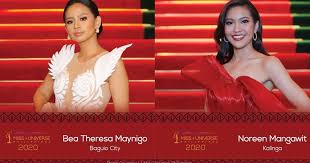 The philippine representatives to the miss universe pageant from 1964 to 2019 were chosen by binibining pilipinas. Two Cordillerans Among Official Candidates For Miss Universe Philippines 2020 Wowcordillera