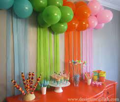 kids birthday party decoration