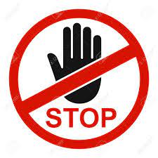 Stop Sign Icon With Hand In Circle - For Stock Royalty Free SVG, Cliparts,  Vectors, And Stock Illustration. Image 102549374.
