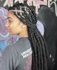 You can recreate this look or try the updo in any color. Hairstyles For Black Girls Hair Twists Box Braids Black Hair Long Hair Bob Cut Braided Hairstyles For Black Women Black Hair Bob Cut Box Braids