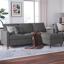 Dhp Liah Reversible Sectional Sofa With
