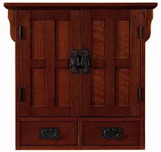 Craftsman Wall Cabinet With Wood Doors