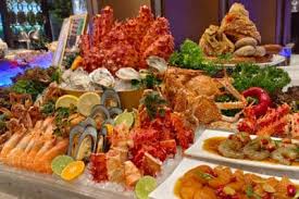 seafood buffet in bangkok at the