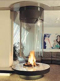 suspended gas fireplace information