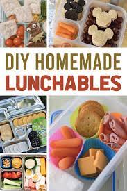 over 20 diy lunchable ideas that kids