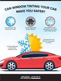 can window tinting your car make you safer