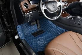 blue diamond car floor mat