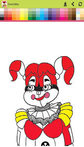 Circusbaby fnaf five_nights_at_freddys circusbabysisterlocation fivenightsatfreddys sisterlocation circus_baby_fnaf fnaffanart sister_location sister_location_fnaf. Circus Baby Coloring Book For Kids Pour Android Telechargez L Apk
