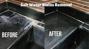 clean or remove salt water stains