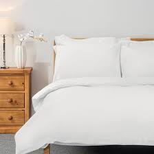 Comfort Percale Duvet Covers White