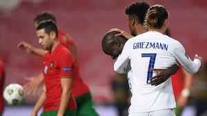 Complete overview of portugal vs france (uefa nations league a grp. Portugal 0 1 France N Golo Kante Sends Visitors Into Uefa Nations League Finals Eurosport