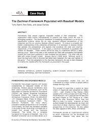 Zachman Framework   Wikipedia ResearchGate Rediscovering Zachman Framework Using Ontology from a Requirement  Engineering Perspective  PDF Download Available 