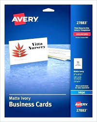 Avery Template Business Cards 8371 Metabots Co