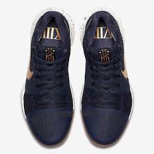 All you need is a little luck. Nike Kyrie 3 Obsidian Gold 852395 400 Sneakernews Com
