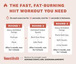 a quick hiit workout for rapid fat loss