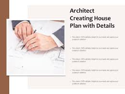 Architect Creating House Plan With