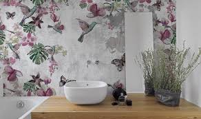 Bathroom Wallpaper Types