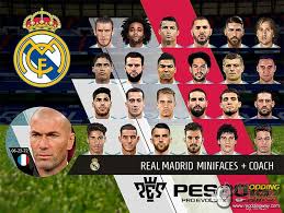 Kits real madrid pes 2018 ps3 | madrid, real. Pes 2018 Real Madrid Mini Faces Coach Pc By Rkh257 Pro Evolution Soccer 2018 At Moddingway