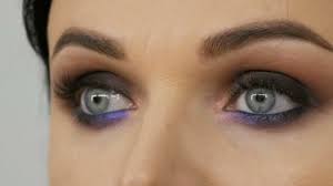 eyeshadow beautiful female blue eyes