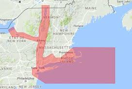 C Map Na N940 Cape Cod Long Island Hudson River