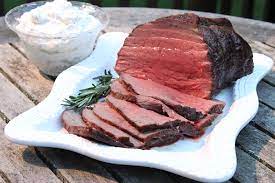 roast beef with horseradish cream