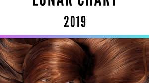 Lunar Hair Cutting Chart Infographic 2019