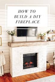 Diy Fireplace How We Built A Brick