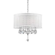 Sheer Double Shade Ceiling Lamp