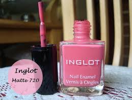 inglot matte collection nail enamel 720