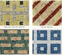 30 patterns for vinyl floor tiles from
