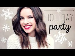 holiday party makeup outfit ideas