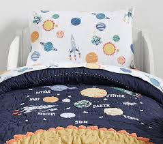 Solar System Toddler Bedding Pottery