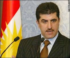 Iraqi Prime Minister Nechirvan Barzani; Kurds&#39; power share row with Iraqi government. Kurdish Iraq Prime Minister Nechirvan Barzani - news-graphics-2007-_654451a