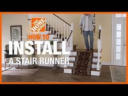 how to stair runner the