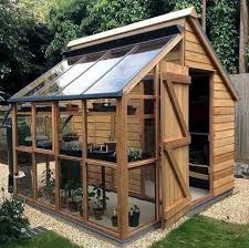 garden shed diy greenhouse shed combo