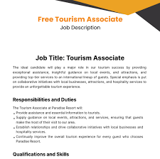 tourism development officer job