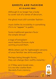 the best halloween poems for kids and
