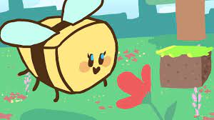 The bees are what is referred to as a neutral mob meaning bees won't attack you unless you attack a bee. It S Real Minecraft Bee Hours Bee Drawing Real Minecraft Pretty Drawings