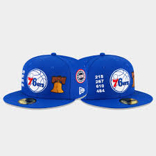 Philadelphia 76ers sixers vintage nba embroidered logo red blue cap snapback new. Philadelphia 76ers Hat City Local Royal 59fifty Fitted Men Cap