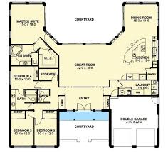 4 Bedroom Adobe Style Floor Plan