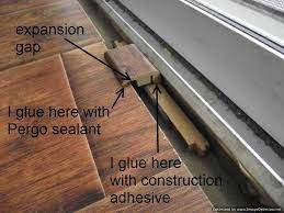 Laminate Transitions At Sliding Doors