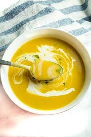 roasted ernut squash soup low