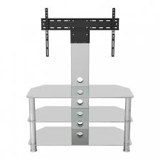 upright cantilever tv stand with