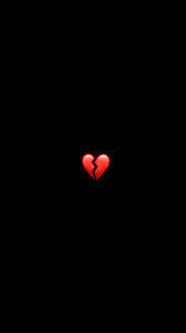 black heart iphone emoji wallpaper