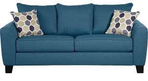 blue sleeper sofa