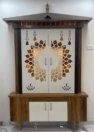 Plywood Pooja Room Cabinet Services