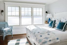 Be sure to incorporate some earth tones (e.g., wood furniture pieces) to ground the airy space. Gray And Blue Bedroom Ideas 15 Bright And Trendy Designs