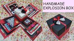 gift idea explosion box for friend surprize box birthday gift handmade explosion box
