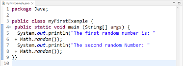how to generate random numbers in java