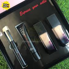 huda beauty foundation set makeup